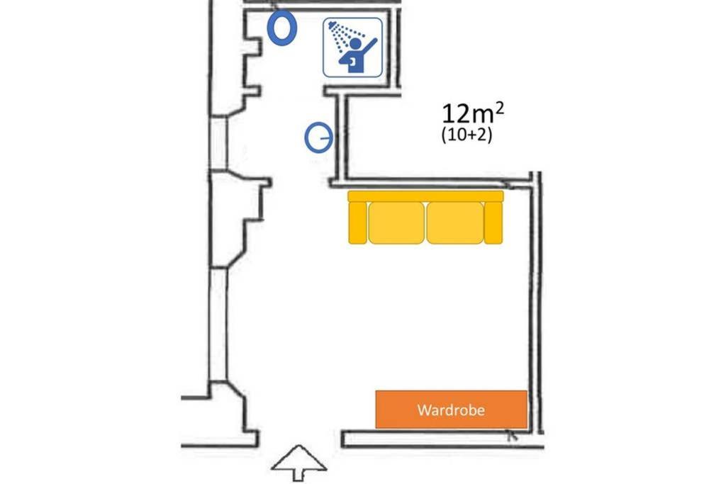 La Stanzetta - Very Small, No Kitchen เซียนา ภายนอก รูปภาพ